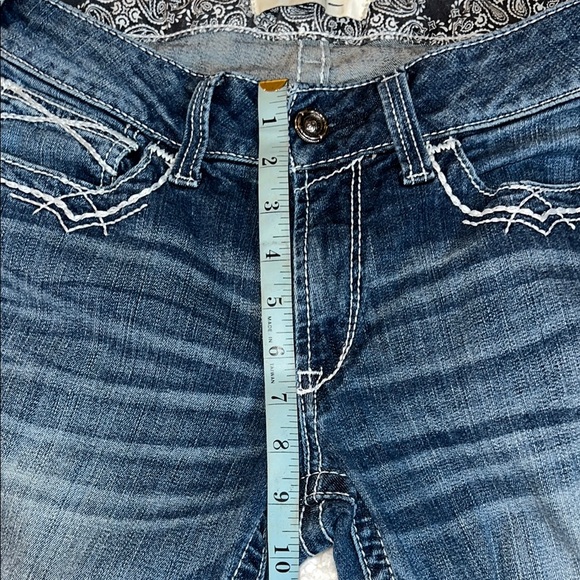 Ariat Blue Boot Cut Jeans with Classic Denim Wash SZ 30 - Picture 13 of 15